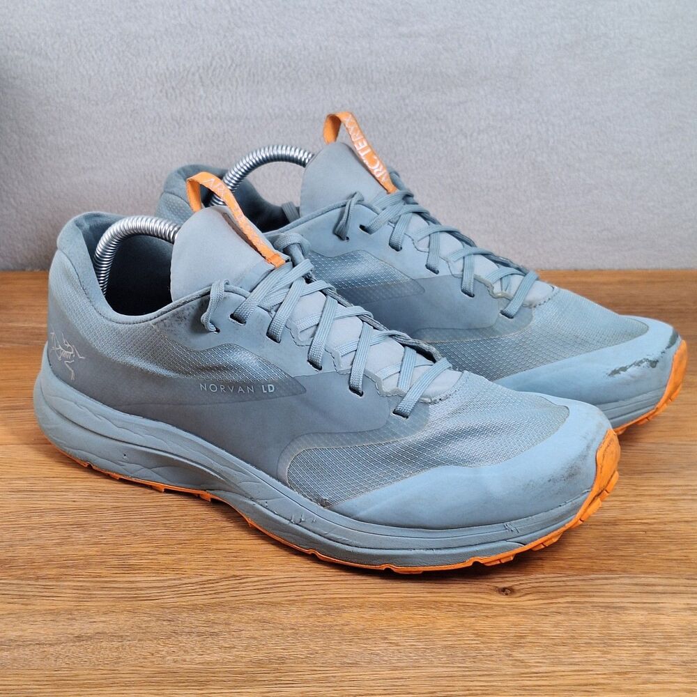 Arc'teryx Men's US 10 Norvan LD Trail Running Shoes Blue Lightweight Goretex GTX